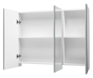 Зеркальный шкаф Misty Балтика 105см белый